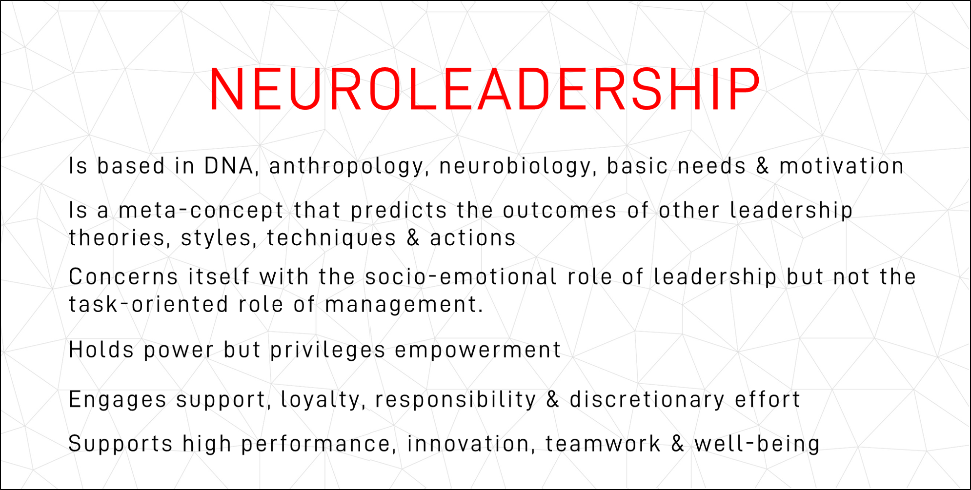 Graphic: What is Neuroleadership?